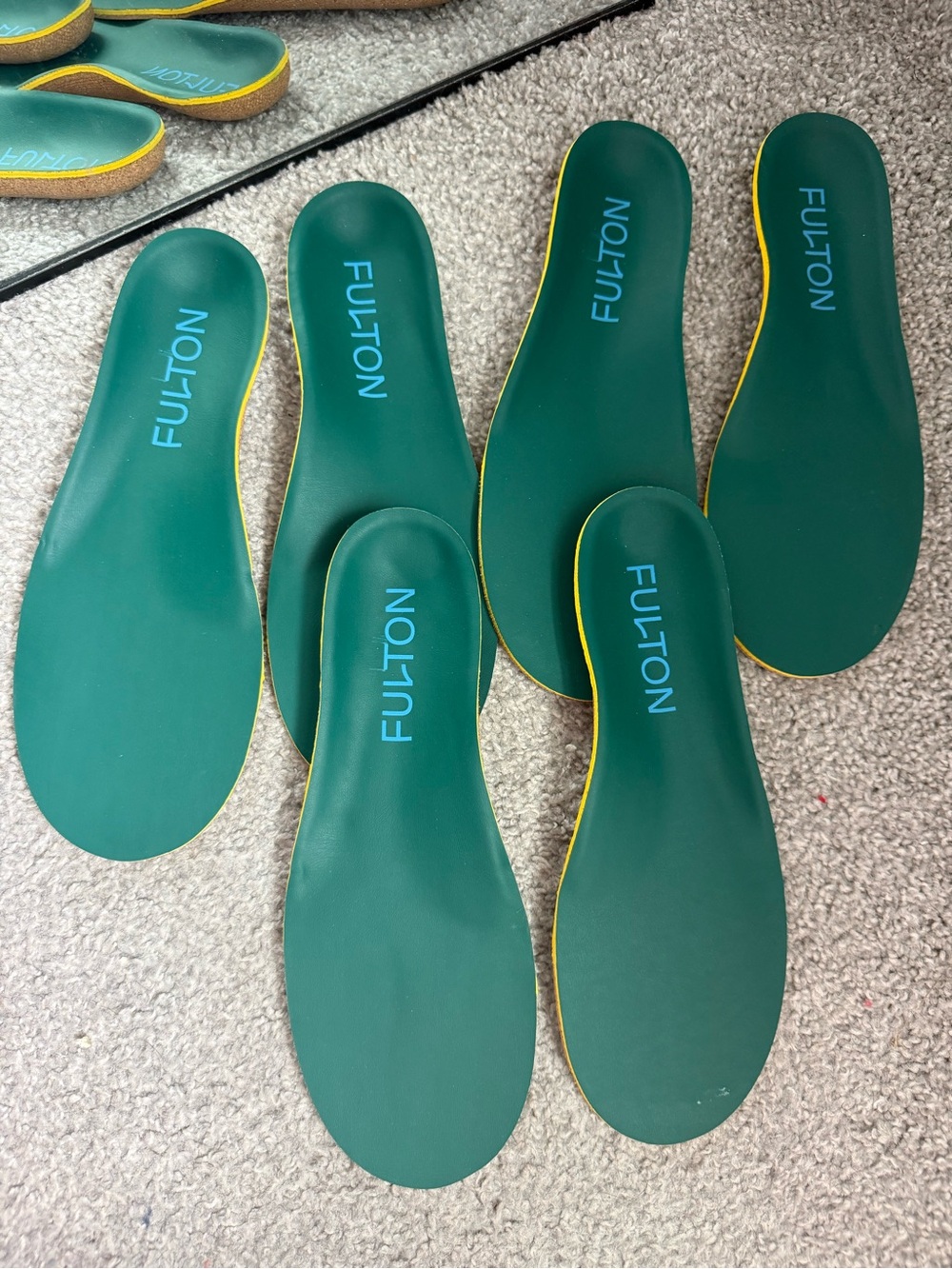 Fulton Insoles Cushioned Footbed for Women